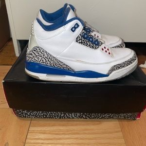 AIR JORDAN 3 RETRO TRUE BLUE MEN SIZE 8